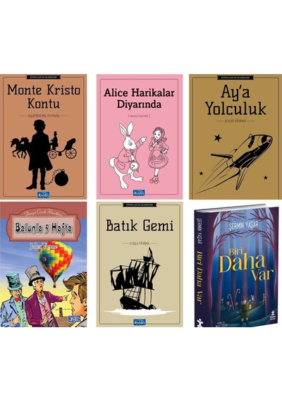Biri Daha Var Şermin Yaşar Ve Parıltı 6 Kitap Set Su Doku Hediyeli