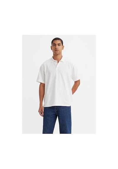 Levi's Relaxed Authentic Polo T Shirt - A6735-0000 Beyaz