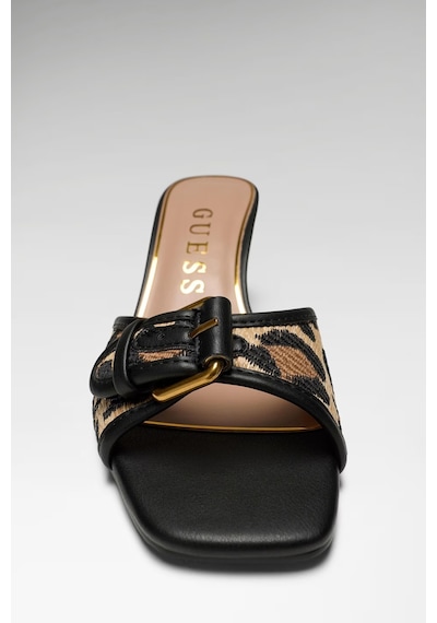 Guess Dista Kadın Topuklu Terlik Fljdı2pel03 Siyah