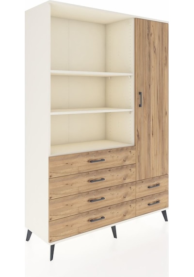 Hyperion Dolap 7 Raflı 6 Çekmeceli Tek Kapaklı 132x44x195 Aytaşı-çam/çam Atlas Çam/atlas Çam Hyperion Dolap 7 Raflı 6 Çekmeceli Tek Kapaklı 132x44x195 Aytaşı-çam/çam Atlas Çam/atlas Çam