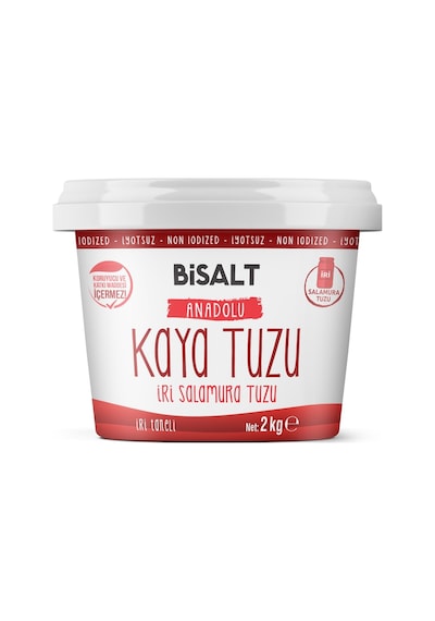 Bisalt Anadolu Kaya Salamura Tuzu İri 2 KG