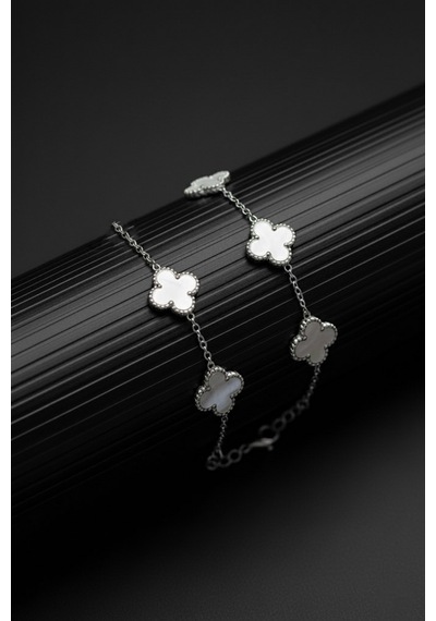Taşlı Royal Pearl Petal Model Erkek Çelik Bileklik Diğer