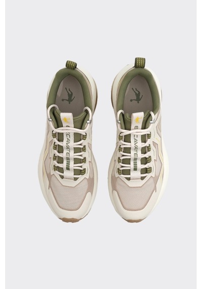 Derinet Bağcıklı Erkek Sneaker Bej Sarı Bej Sarı