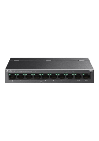 Tp-lınk Ls110p 10port 10/100 Yönetilemez Poe Swıtch