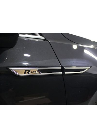 Vw Passat B8.5 R-line Çamurluk Çıtası 4prç Abs Krom 2019 Ve Sonrası