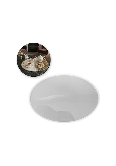 Tahtakale Toptancı Epoksi Oval Söz Ve Nişan Tepsisi Kalıbı 35x23 Cm