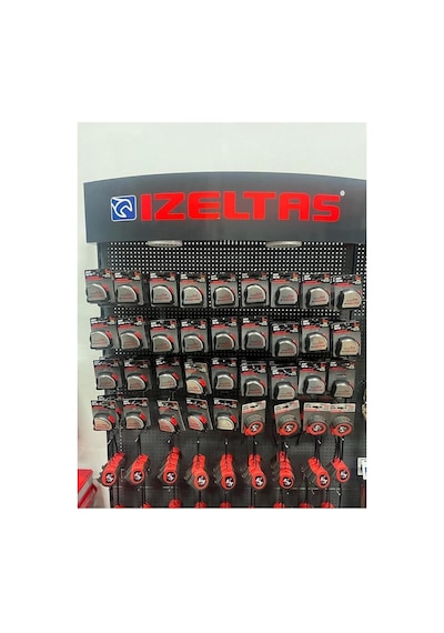 İzeltaş Krom Şerit Metre 5 Mt 0 - 300 MM