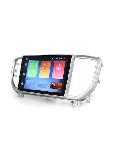 Kia Sportage Araç Multimedya Android Ekran Carplay Navigasyon Double Teyp 2+32 9" 19-21 Silver Cadence