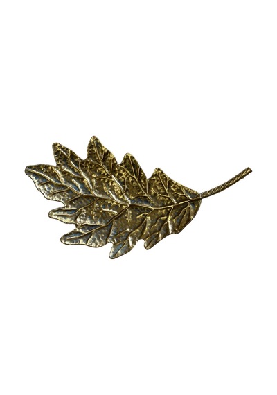 Metal Yaprak Dekor Orta 60 X 35 Cm 1 Adet
