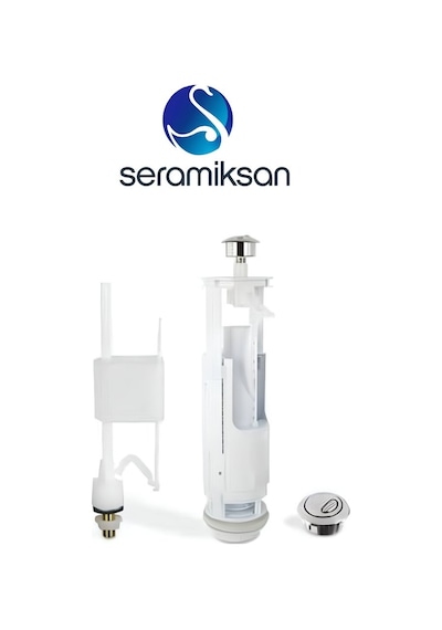 Seramiksan Neon A151111H Kanalsız Duvara Sıfır Klozet Takım