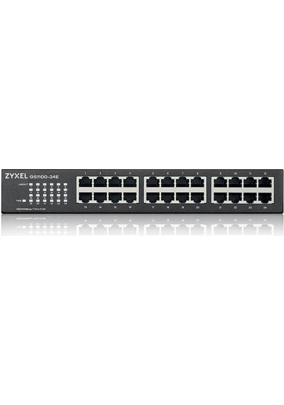 Zyxel 24Port Gs1100 24E V3 Gıgabıt Yönetilemez Switch Masaüstü