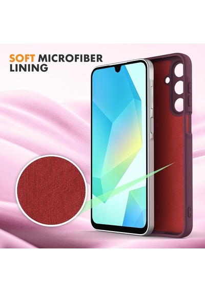 Samsung Galaxy A57 İle Uyumlu Kılıf Içi Kadife Lansman Tasarım Telefon Kılıfı Kapak Koyu Mor