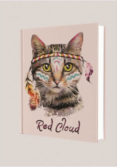 Deffter 64597-8 Modern Animals Red Cloud Standart
