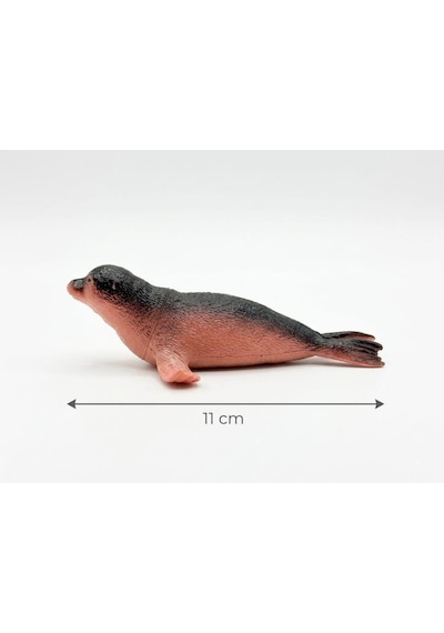 Okyanus Macerası 11cm Deniz Canlıları Yunus, Balina, Fok Balığı Ve Köpek Balığı Oyuncak Seti