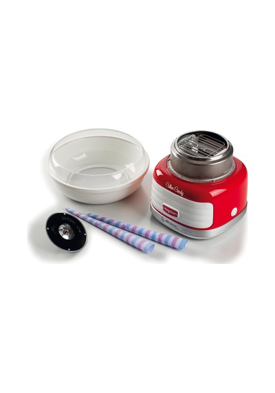 Party Time Pamuk Şeker Yapma Makinesi Kırmızı 2973/00 - Cotton Candy Machine, 450 Watt, Toz Şeker Veya Sert Şekerlerle Uyumlu, 4 Koni İle Pratik Kullanım, Kolay Temizleme Party Time Pamuk Şeker Yapma Makinesi Kırmızı 2973/00 - Cotton Candy Machine, 450 Watt, Toz Şeker Veya Sert Şekerlerle Uyumlu, 4 Koni İle Pratik Kullanım, Kolay Temizleme
