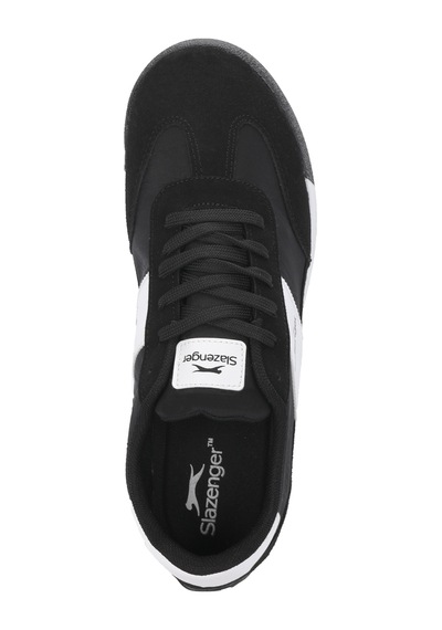 Slazenger Platın I Erkek Siyah / Beyaz Günlük Spor Ayakkabısı Siyah - Beyaz