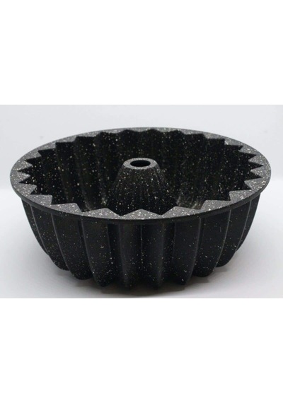 Alkar Döküm Kek Kalıbı Siyah 24 Cm
