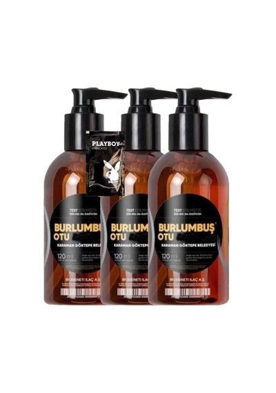 Hubrendy Sh Burlumbuş Otu Jeli 120 Ml X 3 Adet + Jel