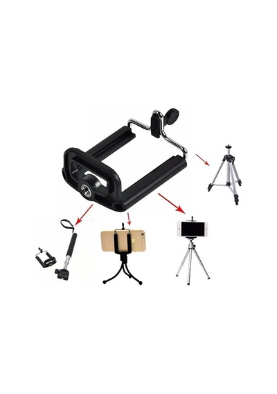 Tripod İçin Telefon Tutucu Aparat