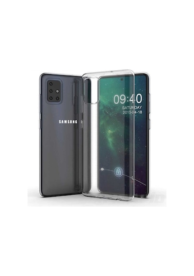 Samsung Uyumlu Galaxy A71 Kaliteli Seffaf Süper Silikon Kilif 407181484