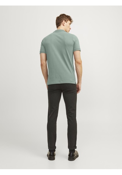 Jack & Jones Düz Renk Polo Yaka Tisört - 12136516 Iceberg Green Yeşil