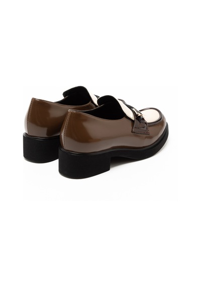 Marmotta/avorio Oxford Klasik Kadın 845825dm Donna Serena 5825dm Oxf Marm/abr Pel Avor Marmotta/avorio