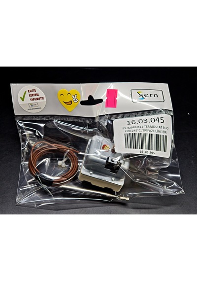 Ego 55.32549.811 245 C Trifaze Limitör Termostat