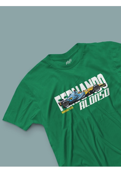 Fnbx Fernando Alonso Rn T-shirt Yeşil