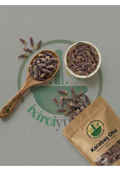 İxirciyusuf Karabaş Otu Karabaş Lavandula Stoechas Kurutulmuş Bitki Çayı 100 G Doğal