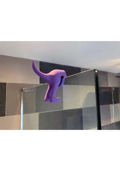 Köpek Kuyruğu Banyo Askısı Çok Renkli