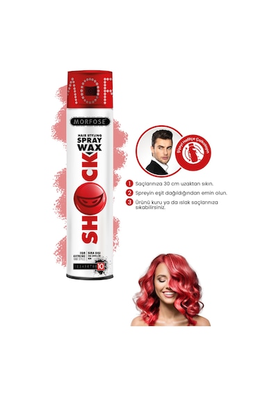 Morfose Shock Saç Spreyi 300 ML