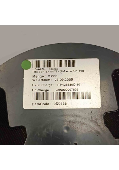 Bsr18a 0.2a 40v Sot23 Phılıps Transistör 20 Adet