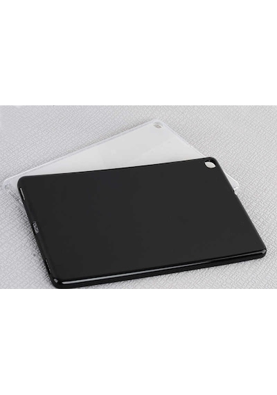 Galaxy Tab A 10.1 2019 T510 Kılıf Uyumlu Zore Tablet Süper Silikon Kapak-siyah Tablet Kılıfı
