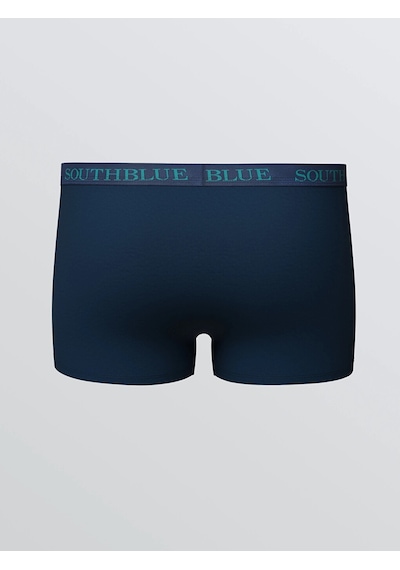 LC Waikiki Lc Waıkıkı Lacivert Standart Kalıp Pamuklu Esnek Erkek Boxer 3'lü Navy