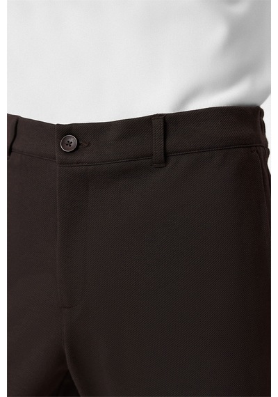 Back And Bond Kahve Regular Fit Diagonel Jogger Pantolon Çok Renkli