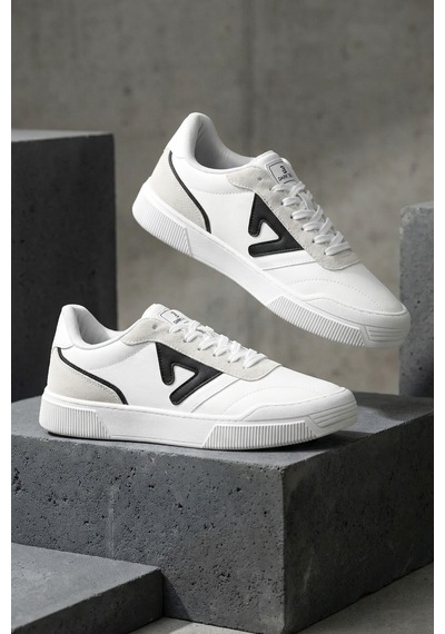 Dark Seer Ds Midas Beyaz Siyah Erkek Sneaker Günlük Spor Ayakkkabı Beyaz - Siyah
