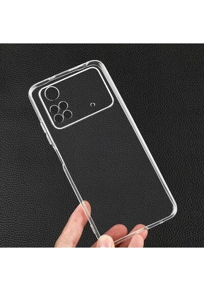 Xiaomi Poco M4 Pro 5g İle Uyumlu Kılıf Şeffaf Kamera Korumalı Esnek Silikon Telefon Kılıfı Kapak