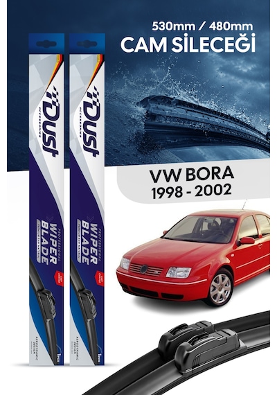 Volkswagen Bora Silecek Takımı 1998-2002 Uyumlu 530mm/480mm