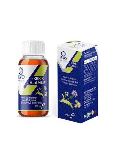 Evo Pharma Evopharma Kekik Ve Ihlamur Ekstraktı Içeren Sıvı Takviye Edici Gıda 100 ML