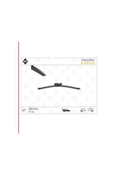 Swf Viscoflex Seat Ibiza 5 V Arka Silecek 2017-2023