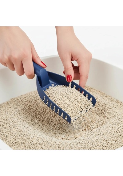 Reflex Care İos Kedi Kumu Küreği Navy 29,5 X 9,5 X 3,5 Cm