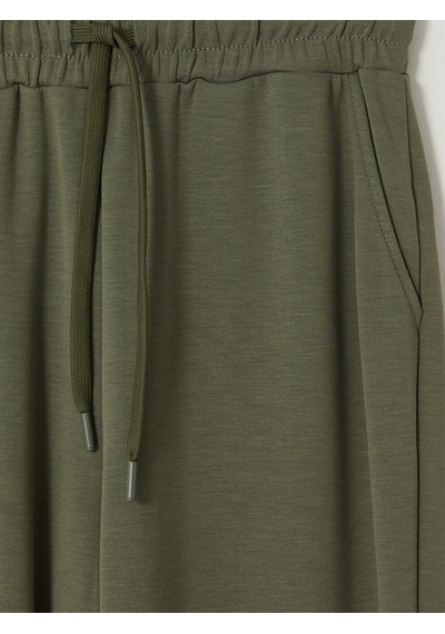 Lcw Modest Yeşil Soft Touch Kadın Eşofman Altı