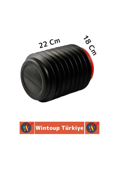 Dayanıklı Portatif Kamp Piknik Buz Kovası Oto Çöp Kovası Çok Amaçlı Taşıma Askılı Kapaksız Kova Çok Renkli