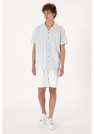 U.s. Polo Assn. Erkek Krem Şort Örme 50300107-vr071 Krem