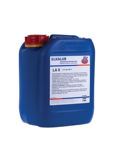 Elkalub La 8 Zincir Yağı Bidon 5 L