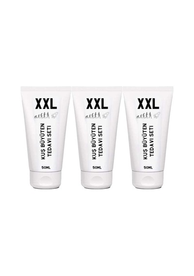 Kuşxll Cream 3 Adet Erkeklere Özel Günlük Penismasaj Bakımkremi 50 Ml