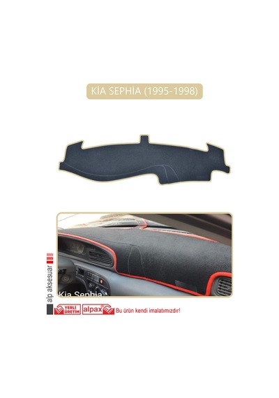 Kia Sephia 1995-1998torpido Koruma Halısı Bej Kenar