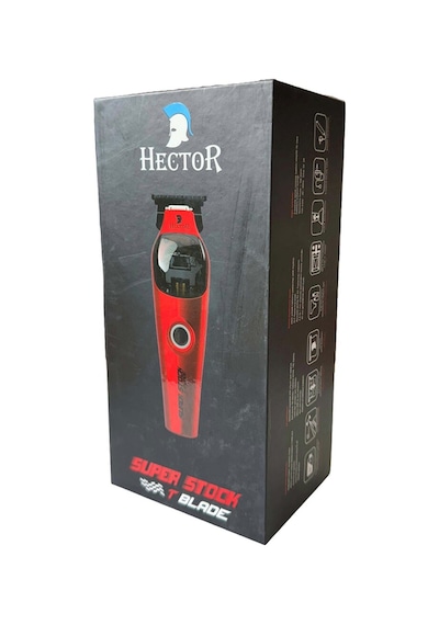 Hector Super Stock T Blade Saç Kesme Tıraş Makinesi Kırmızı