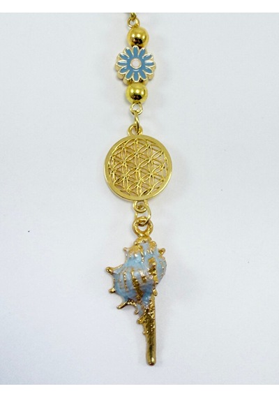 Yeni Araba Hediyesi, Pastel Mint Yeşili Metal Deniz Kabuğu Yaşam