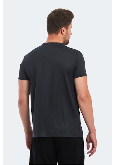 Slazenger OMAR KTN Erkek  Siyah Tişört